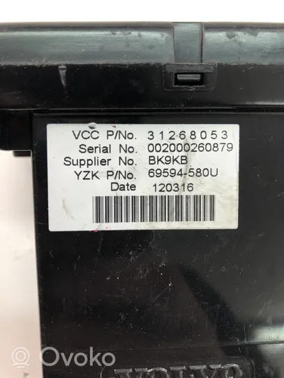 Volvo S40 Monitor/display/piccolo schermo 31268053