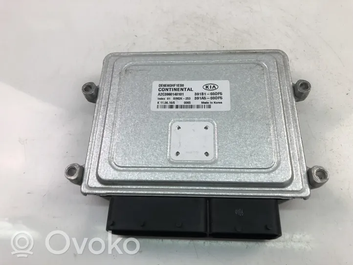 KIA Niro Engine control unit/module 391B103DF5