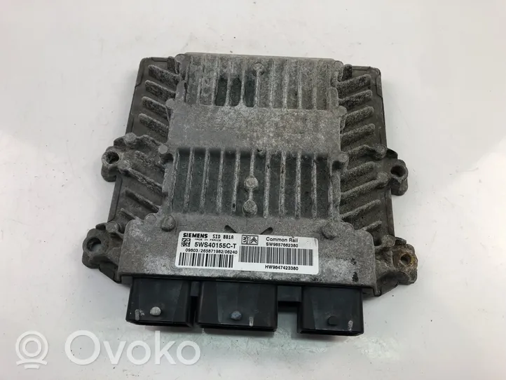 Peugeot 307 Engine control unit/module 9657662380