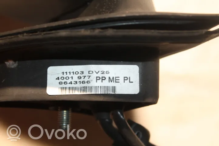 Volvo XC90 Rétroviseur électrique de porte avant 8643166