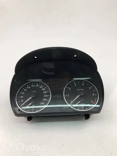 BMW 3 E90 E91 Speedometer (instrument cluster) 6974651