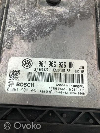 Volkswagen PASSAT B6 Variklio valdymo blokas 06J906026BK