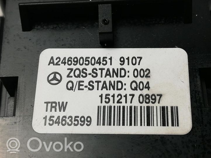 Mercedes-Benz GLS X166 Przycisk / Włącznik hamulca ręcznego A2469050451