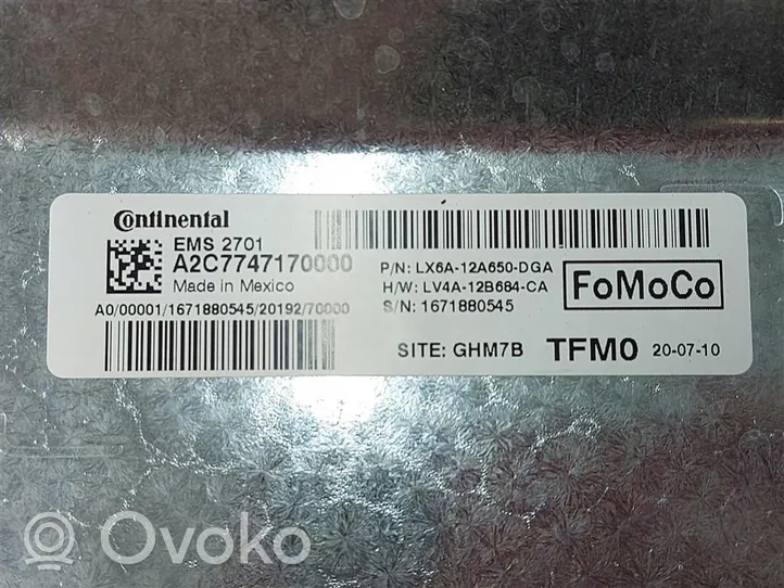 Ford Kuga III Centralina/modulo motore ECU LX6A-12A650-DGA