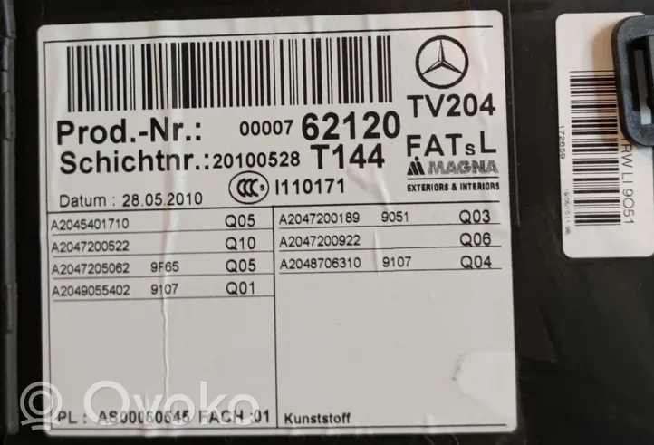 Mercedes-Benz C W204 Istuinsarja A2049200050