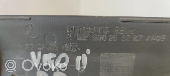 Mercedes-Benz Vito Viano W639 Poszycie drzwi tylnych A6396902662