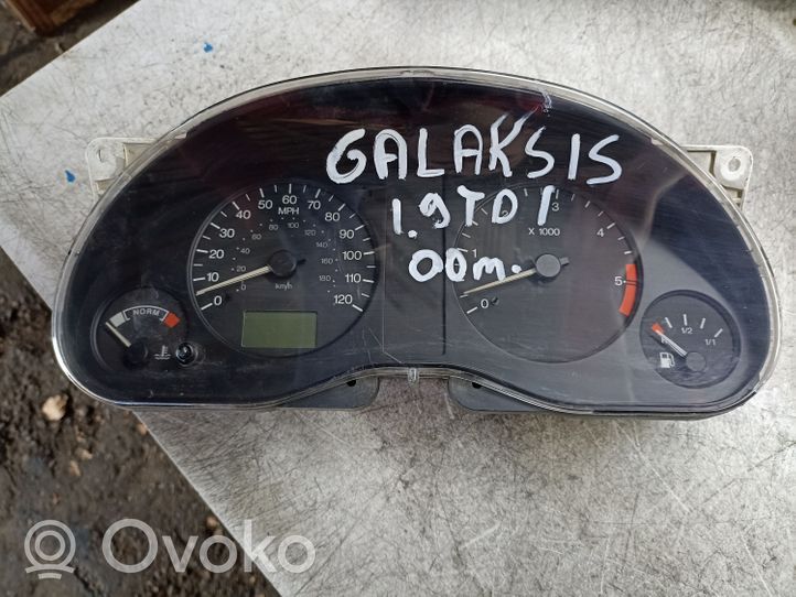 Ford Galaxy Compteur de vitesse tableau de bord 95VW10849CL