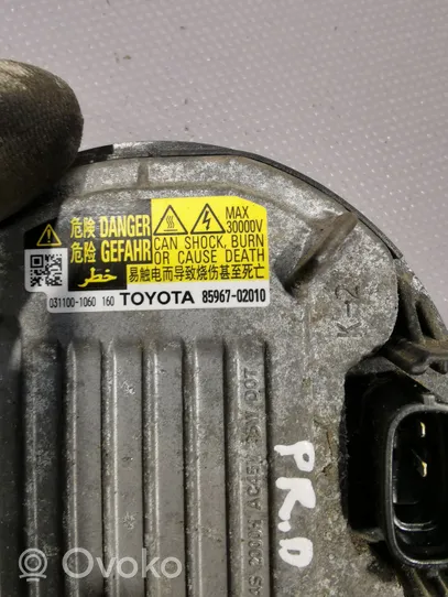 Toyota Verso Module de ballast de phare Xenon 8596702010