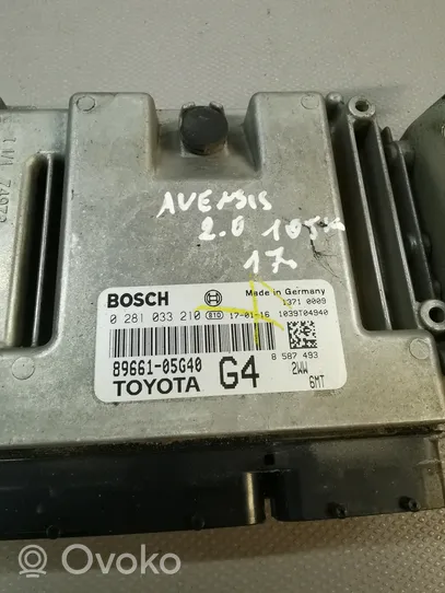 Toyota Avensis T270 Sterownik / Moduł ECU 8966105G40