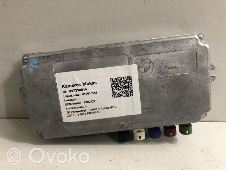 BMW 6 F12 F13 Videon ohjainlaite 9282424