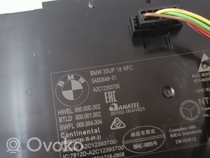 BMW 3 G20 G21 Module de charge sans fil 5A0D8A8