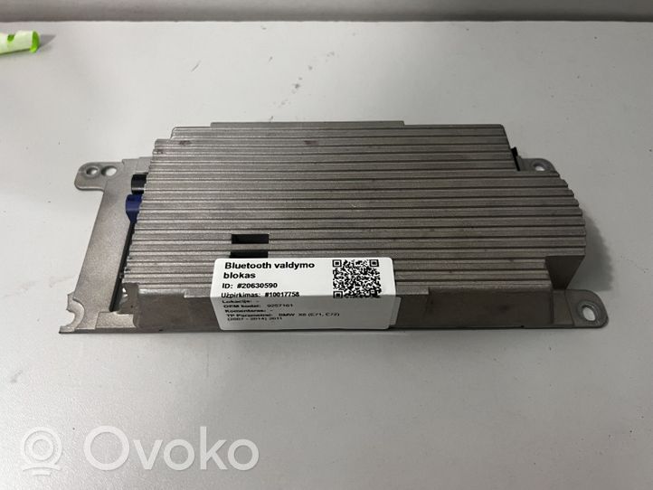 BMW X6 E71 Moduł / Sterownik Bluetooth 9257161