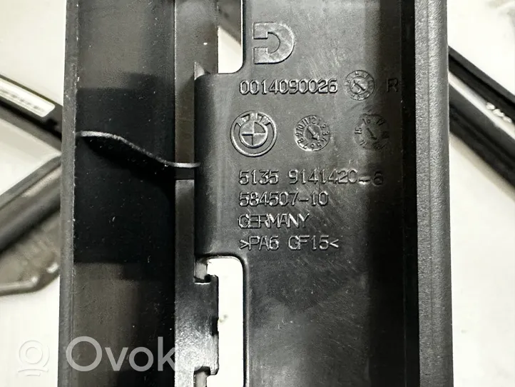 BMW 7 F01 F02 F03 F04 Elektrinė lango užuolaidėlė 9141408