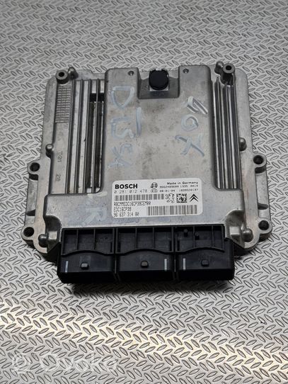 Peugeot 407 Engine control unit/module 9663731480