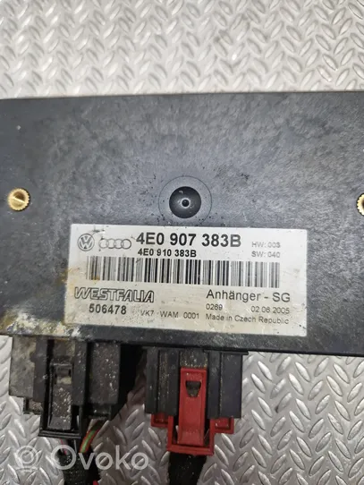 Audi A6 S6 C6 4F Module de contrôle crochet de remorque 4F0919383B