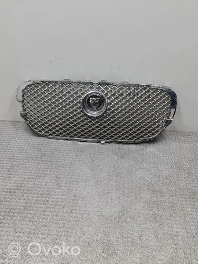 Jaguar XF Grille calandre supérieure de pare-chocs avant 8X238B271AA