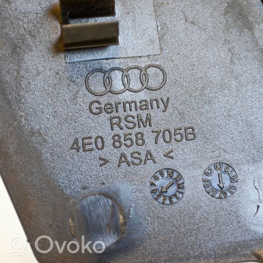 Audi A8 S8 D3 4E Inne części wnętrza samochodu 4E0858705B