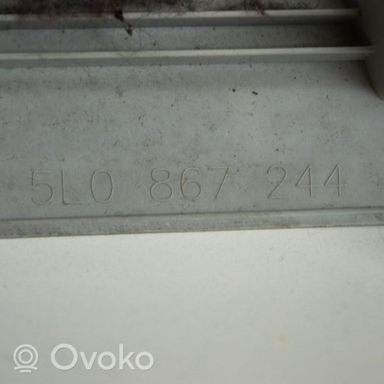 Skoda Yeti (5L) (B) Revêtement de pilier (haut) 5L0867244
