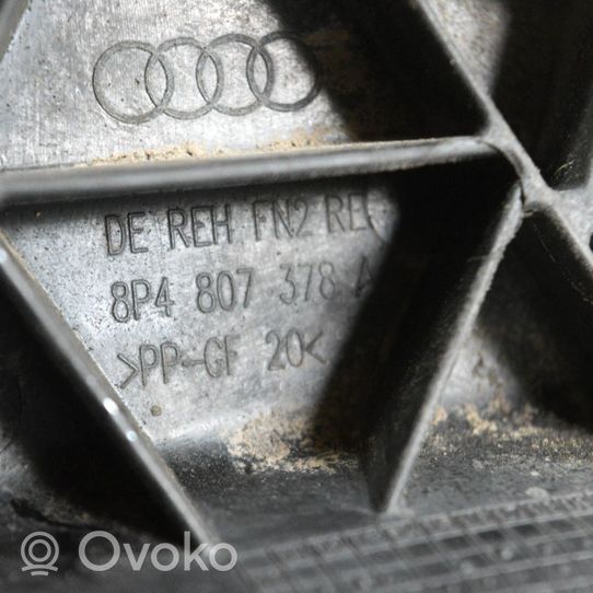 Audi A3 S3 8P Soporte de montaje del parachoques trasero 8P4807378A