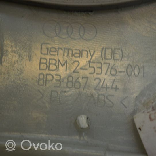 Audi A3 S3 8P Osłona górna słupka / B 8P3867244