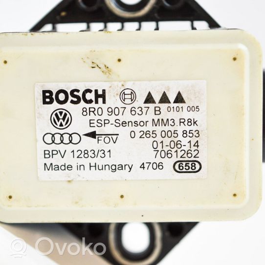 Audi A4 S4 B8 8K Sensore di accelerazione 8R0907637B