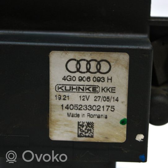 Audi A4 S4 B8 8K Polttoaineen ruiskutuspumpun ohjainlaite/moduuli 4G0906093H