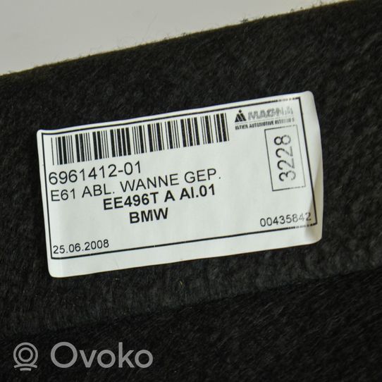 BMW 5 E60 E61 Bagažinės grindys 6961412