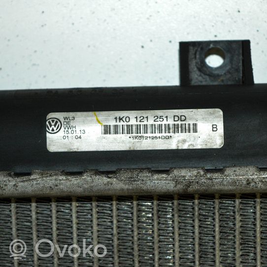 Skoda Superb B6 (3T) Coolant radiator 1K0121251DD