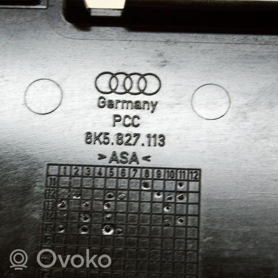 Audi A4 S4 B8 8K Cornice porta targa 8K5827113