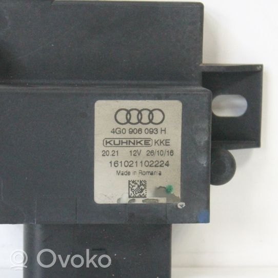 Audi A6 S6 C7 4G Polttoaineen ruiskutuspumpun ohjainlaite/moduuli 4G0906093H