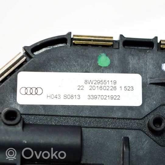 Audi A4 S4 B9 Silniczek wycieraczek szyby przedniej / czołowej 8W2955119