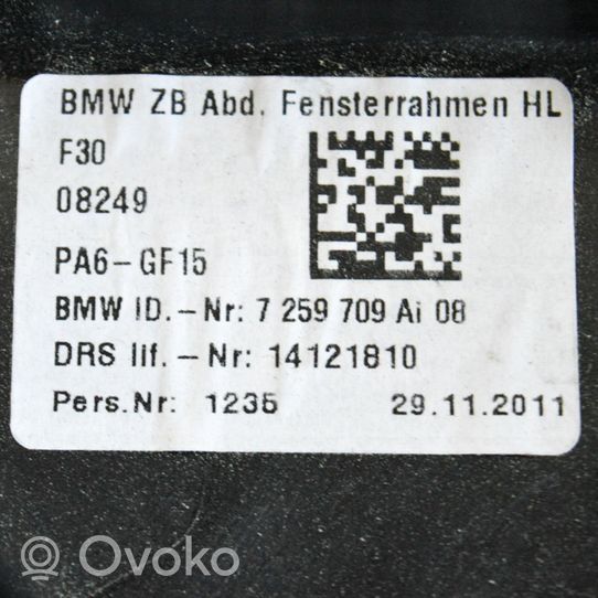 BMW 3 F30 F35 F31 Altra parte interiore 7259709