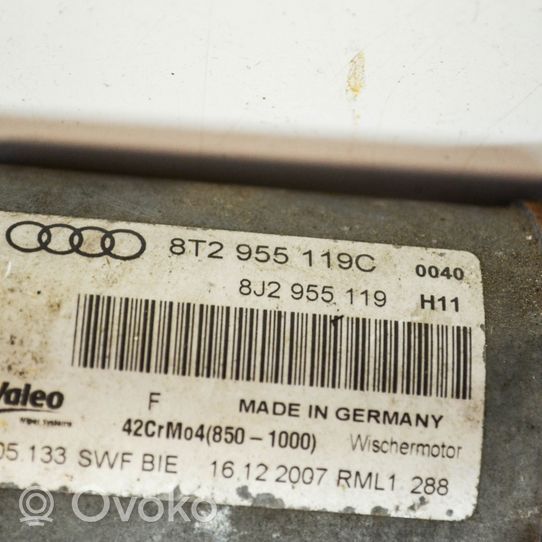 Audi A5 8T 8F Silniczek wycieraczek szyby przedniej / czołowej 8T2955119C