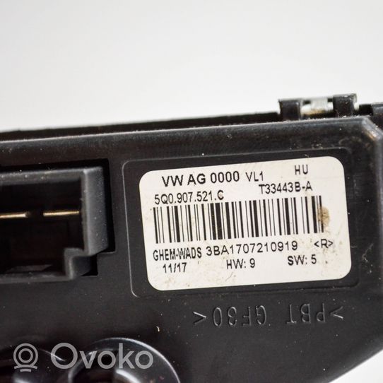 Audi A3 S3 8V Resistencia motor/ventilador de la calefacción 5Q0907521C