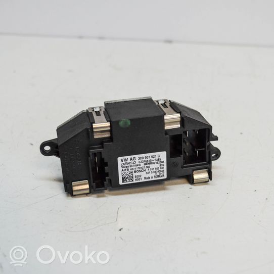 Audi Q3 8U Heater blower motor/fan resistor 3C0907521G