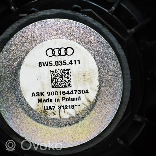 Audi A4 S4 B9 Enceinte de porte arrière 8W5035411