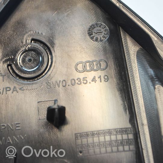 Audi A4 S4 B9 Maskownica centralnego głośnika deski rozdzielczej 8W0035419