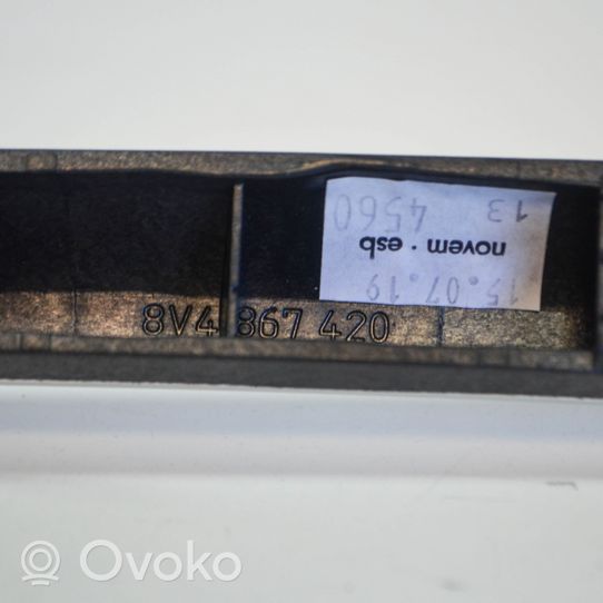 Audi A3 S3 8V Takaoven ikkunan kytkimen kehys 8V4867420