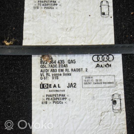 Audi A3 S3 8V Auton lattiamattosarja 8V4864451A