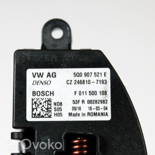 Volkswagen Golf VII Heater blower motor/fan resistor 5Q0907521E