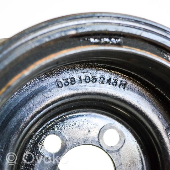 Volkswagen Jetta VI Crankshaft pulley 038105243M