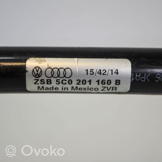 Volkswagen Jetta VI Manguera/tubo de toma de aire 5C0201160B