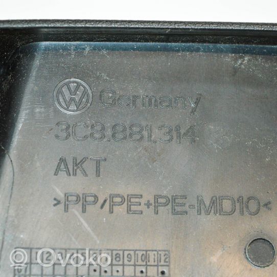 Volkswagen PASSAT B7 Interruttore di controllo del sedile 3C8881314
