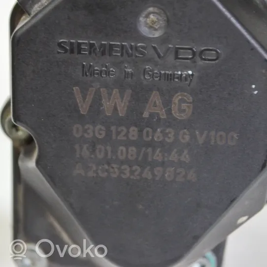 Volkswagen Eos Throttle valve 03G128063G