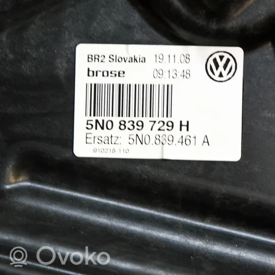 Volkswagen Tiguan Alzacristalli della portiera posteriore con motorino 5N0839729H