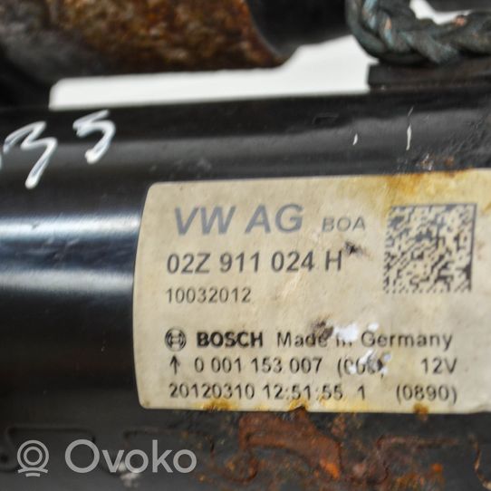 Volkswagen Jetta VI Motor de arranque 02Z911024H