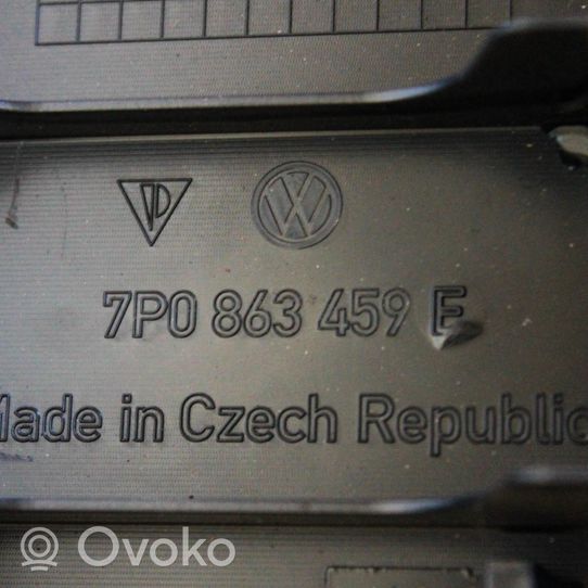 Volkswagen Touareg II Ladekante Verkleidung Kofferraum 7P0863459