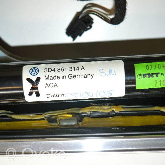 Volkswagen Phaeton Rear door card panel trim 3D4861314A