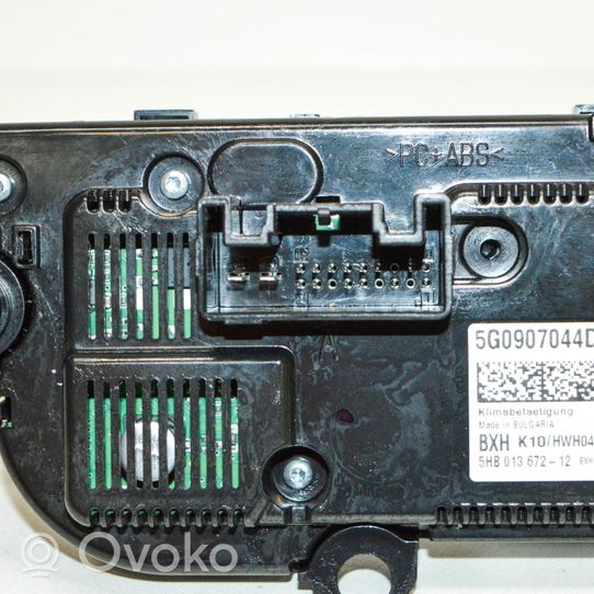 Volkswagen PASSAT B8 Przełącznik / Włącznik nawiewu dmuchawy 5G0907044DP