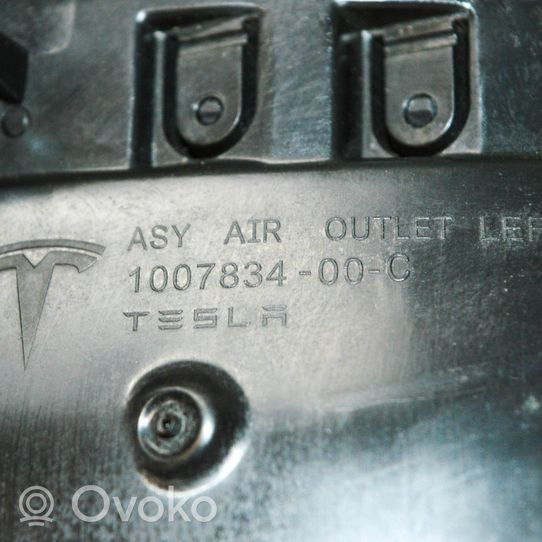 Tesla Model S Dysze / Kratki nawiewu deski rozdzielczej 100783400C